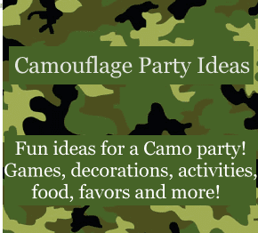 Kids Birthday Party Food on Camouflage Birthday Theme   Birthday Party Ideas For Kids