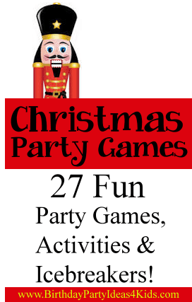 Christmas Party Games, Activities, Icebreakers and Scavenger Hunts for Kids, Tweens and Teens