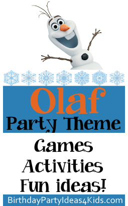 Olaf Party Theme Ideas