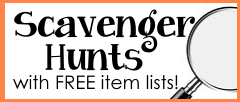 Scavenger Hunts for birthday parties