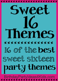 Sweet 16 Themes