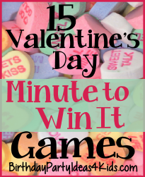 Valentine's Day Minute to Win It Games