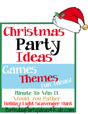 Christmas Party Games, Themes and Fun Ideas