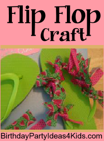 Flip Flop Craft  