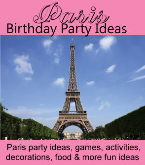Paris birthday party 