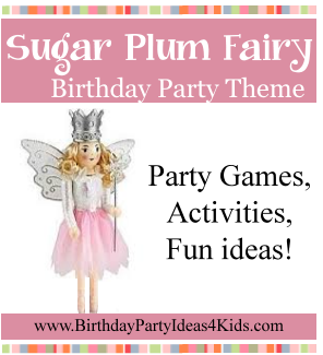 Sugar Plum Fairy Birthday Party Ideas